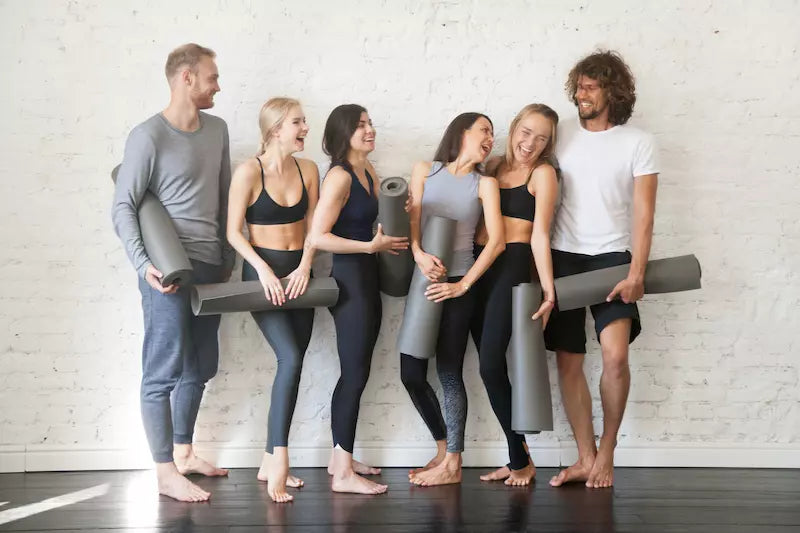 Yoga mit veganisiert