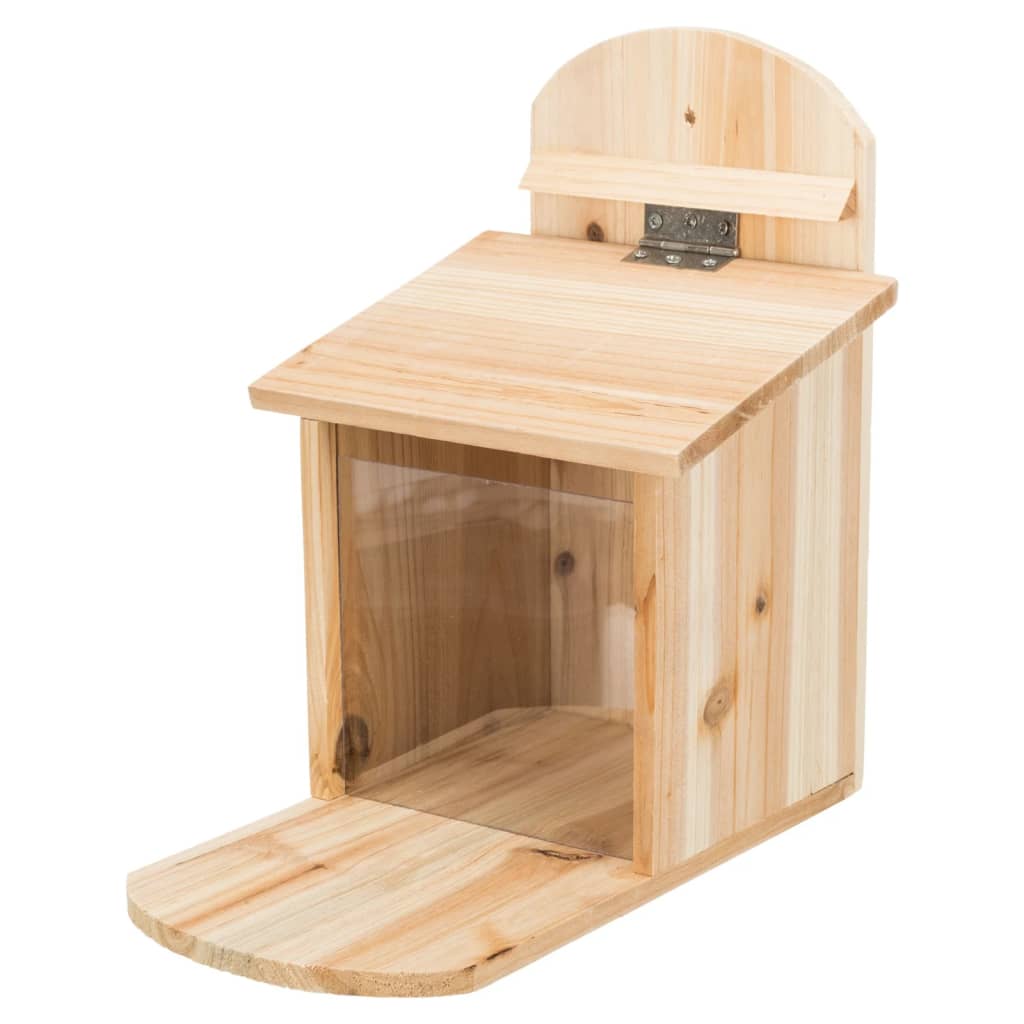 Futterstation für Eichhörnchen 20x30x30 cm Kiefernholz