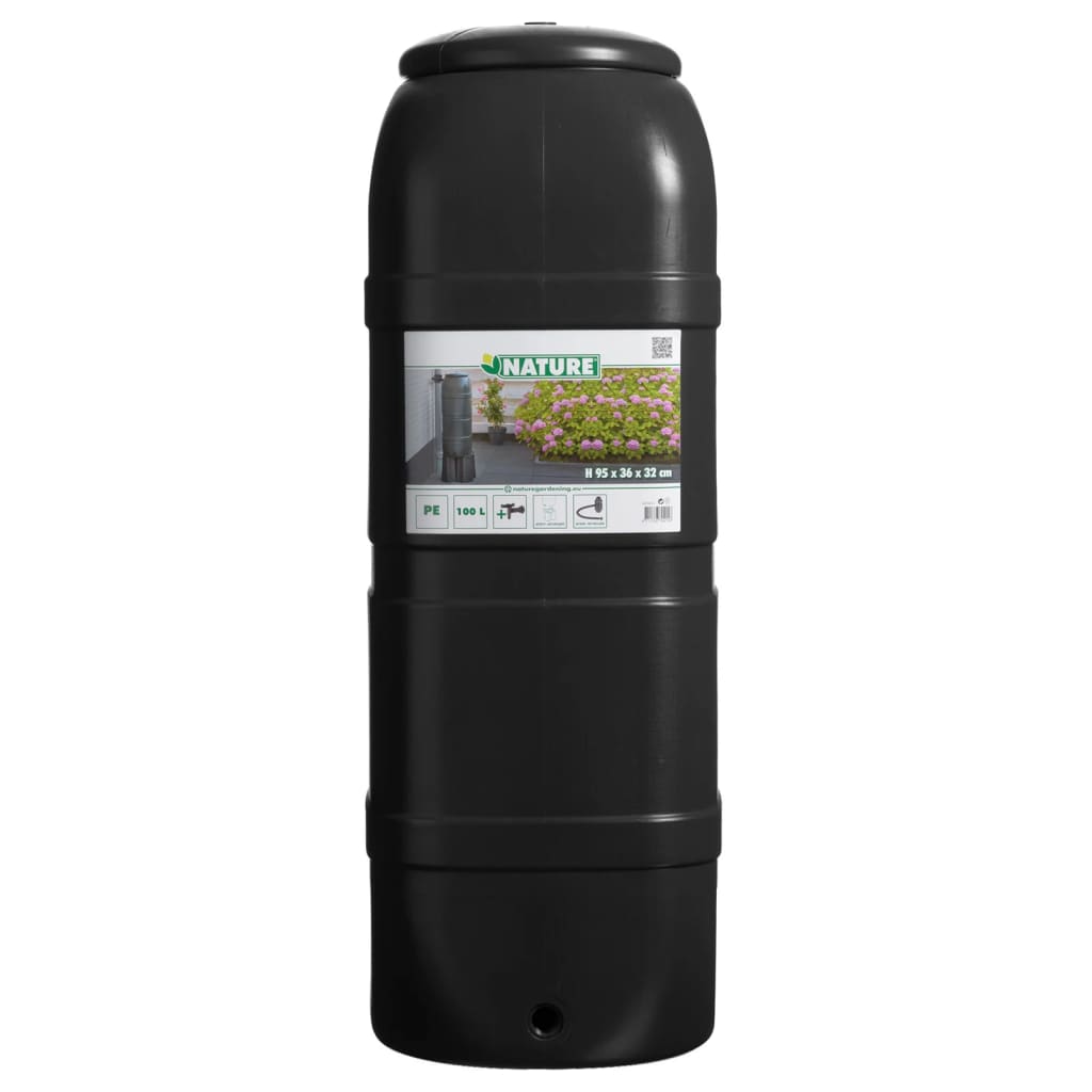 Regentonne 100 L Schwarz