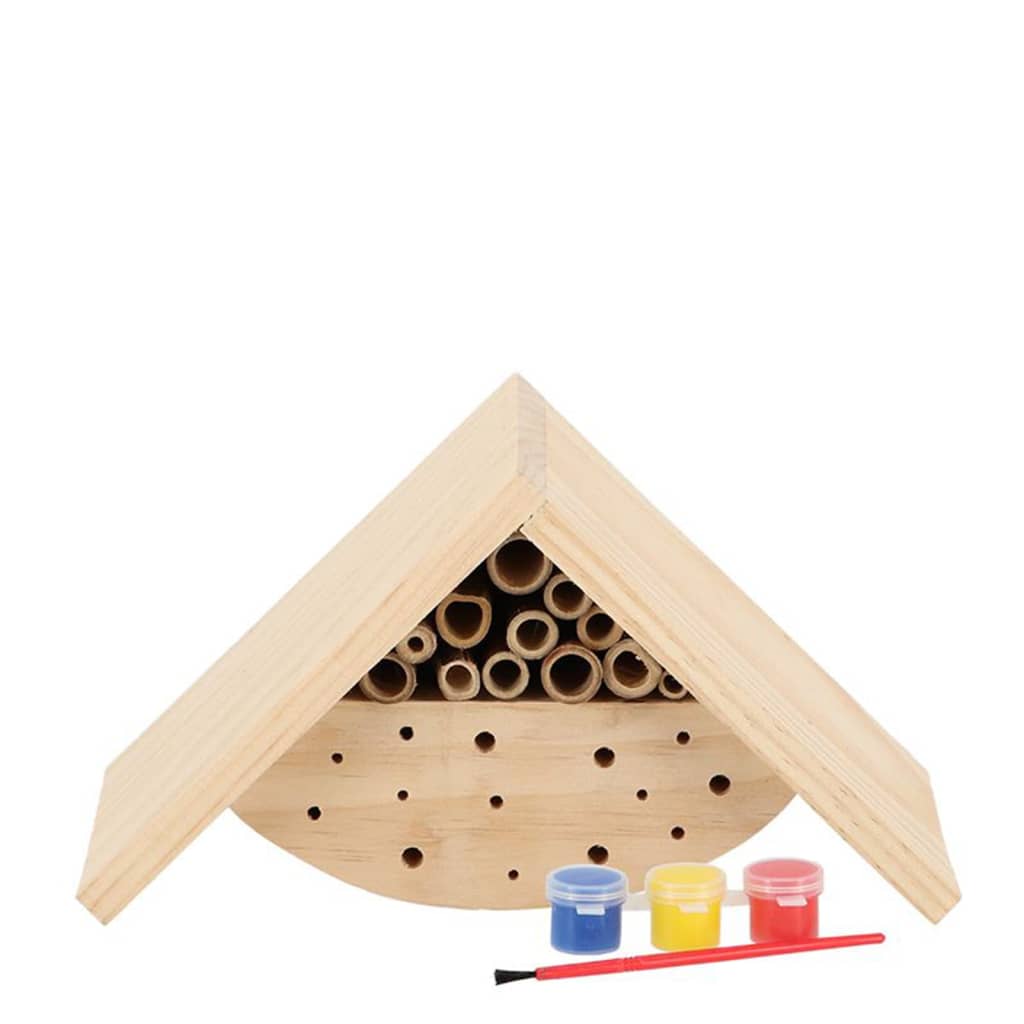 DIY-Insektenhotel-Set mit Farbe