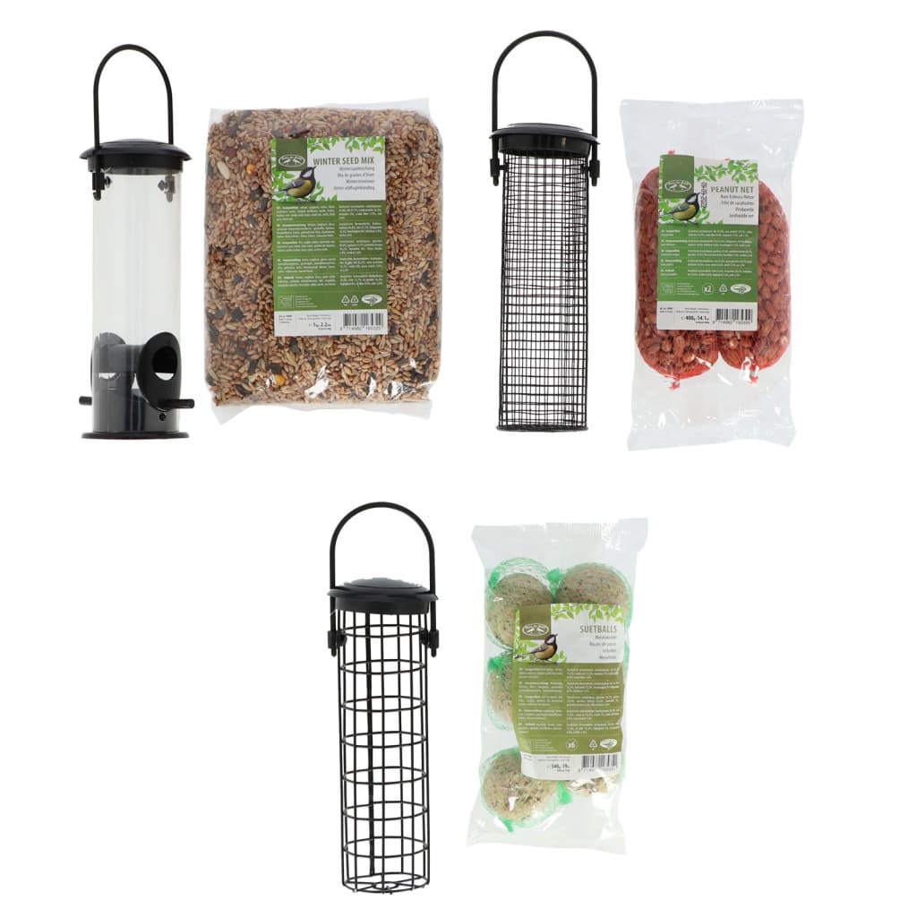 Vogel-Futterspender Komplettset S 3 Stk.