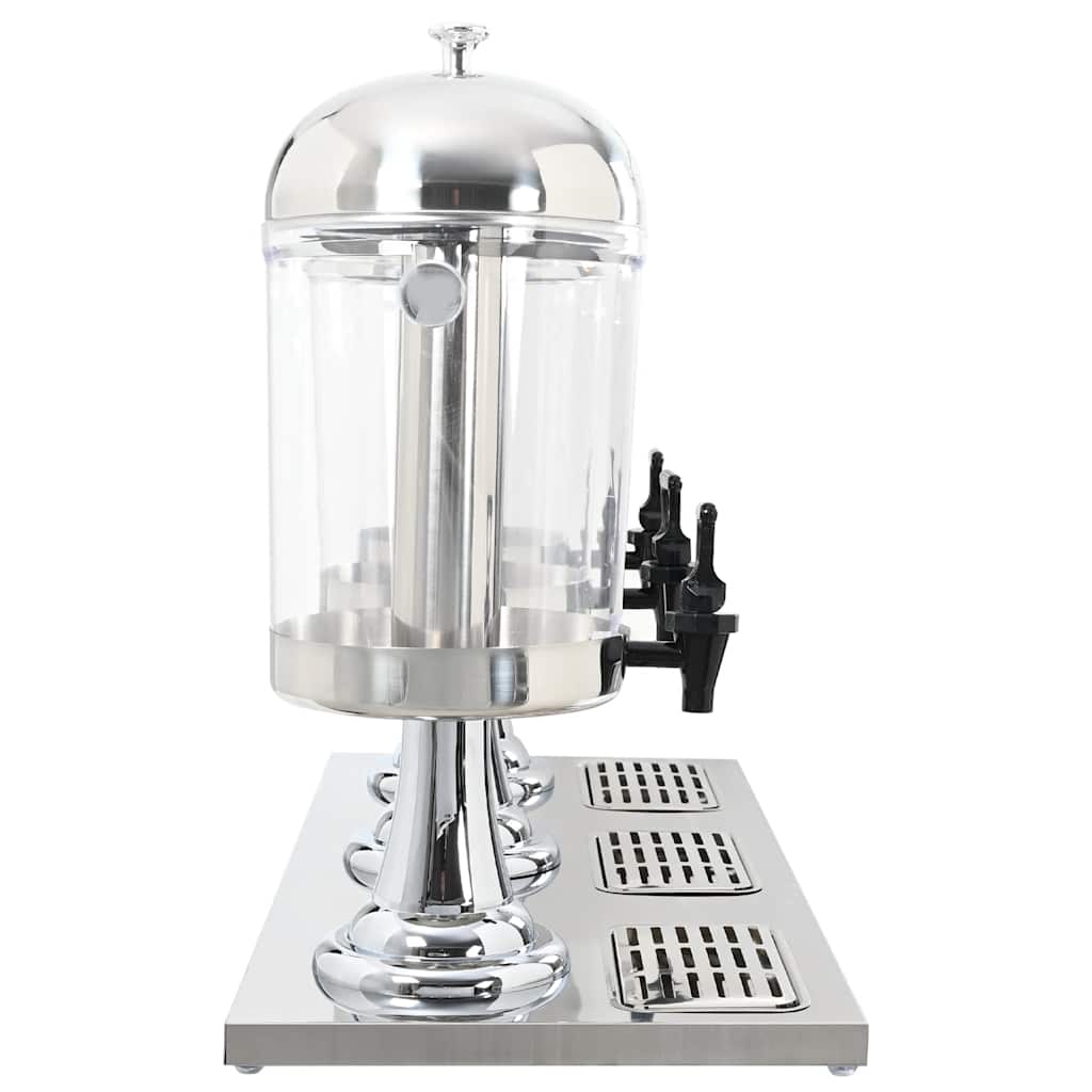 Getränkespender 3-fach Edelstahl 3 x 8 Liter