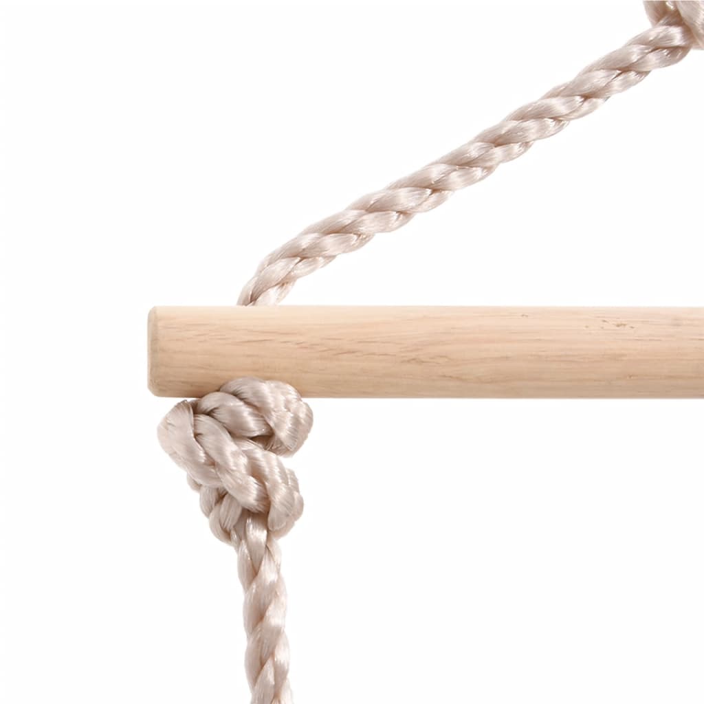Schaukelsitz mit Strickleiter und Klettersteinen Blau PE