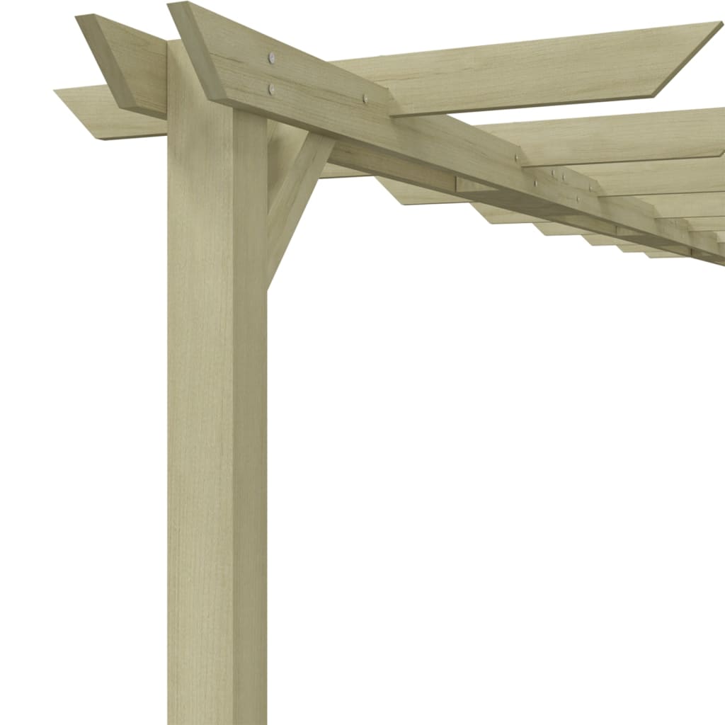 Garten-Pergola Kiefernholz Imprägniert 360x200x60 cm