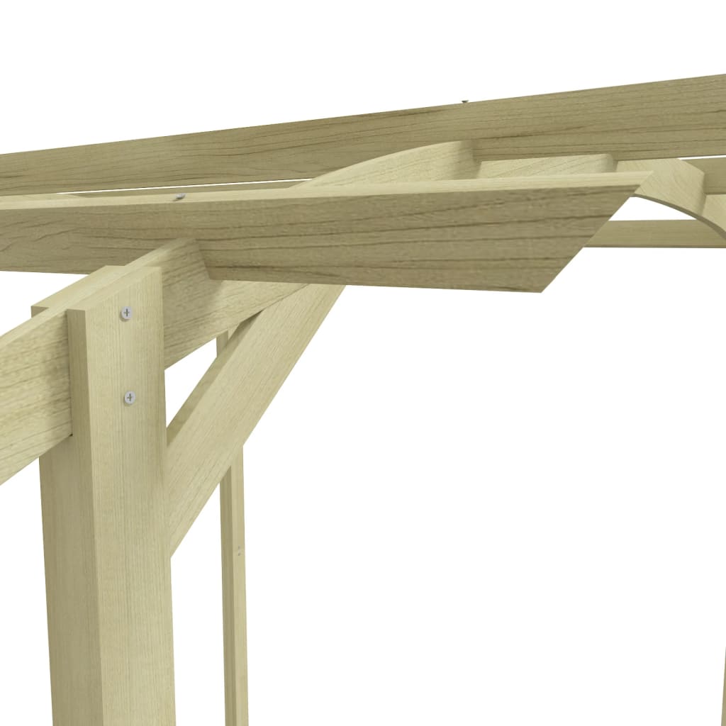 Gartenpergola Imprägniertes Kiefernholz 180×197×210 cm