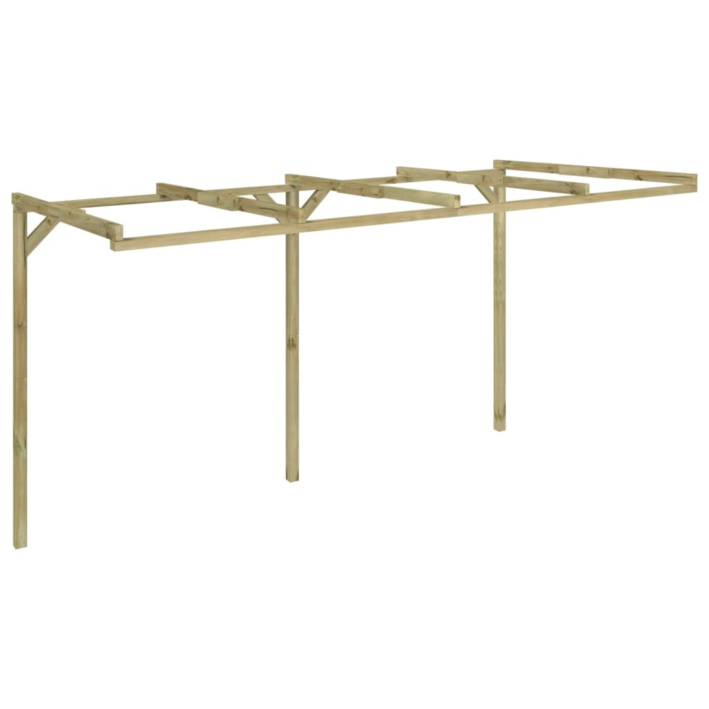 Terrassen-Pergola 2x4x2,2 m Holz