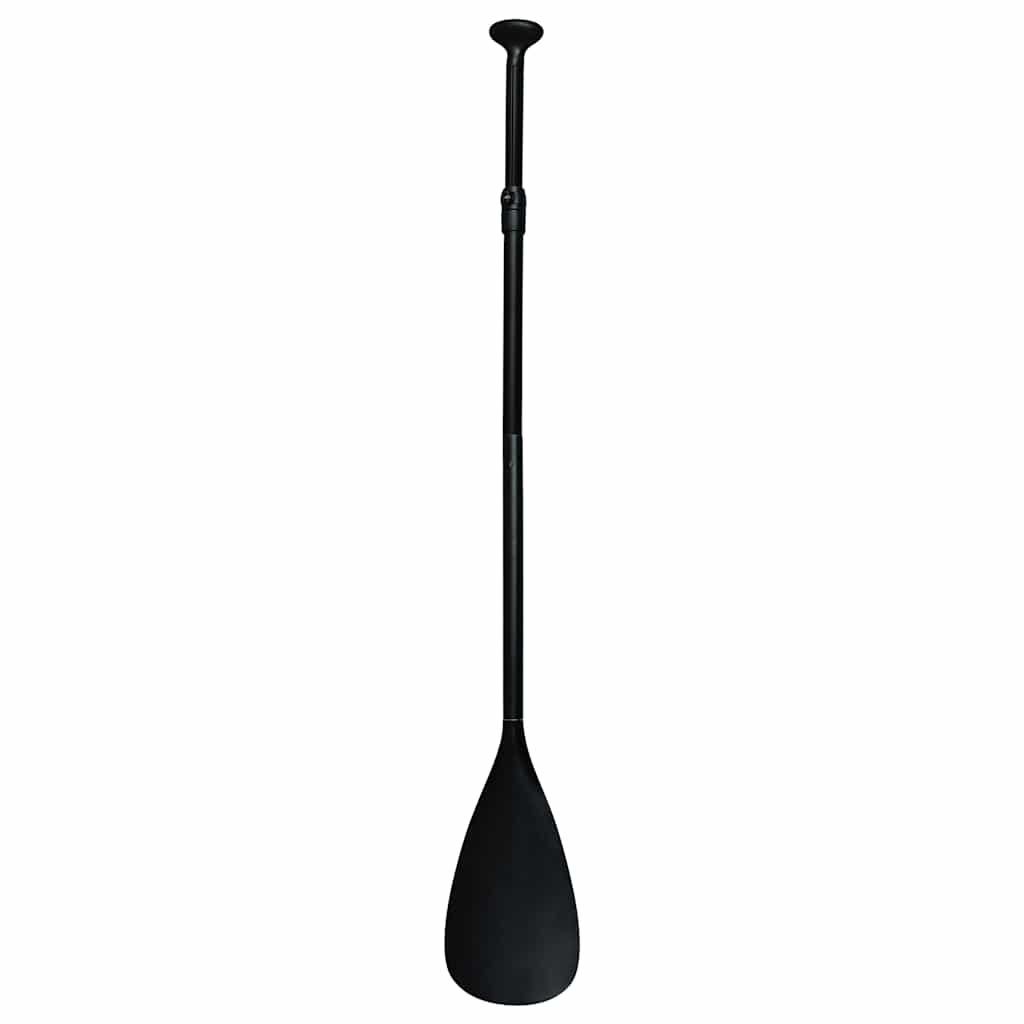 SUP-Board-Set Aufblasbar 305x76x15 cm Schwarz