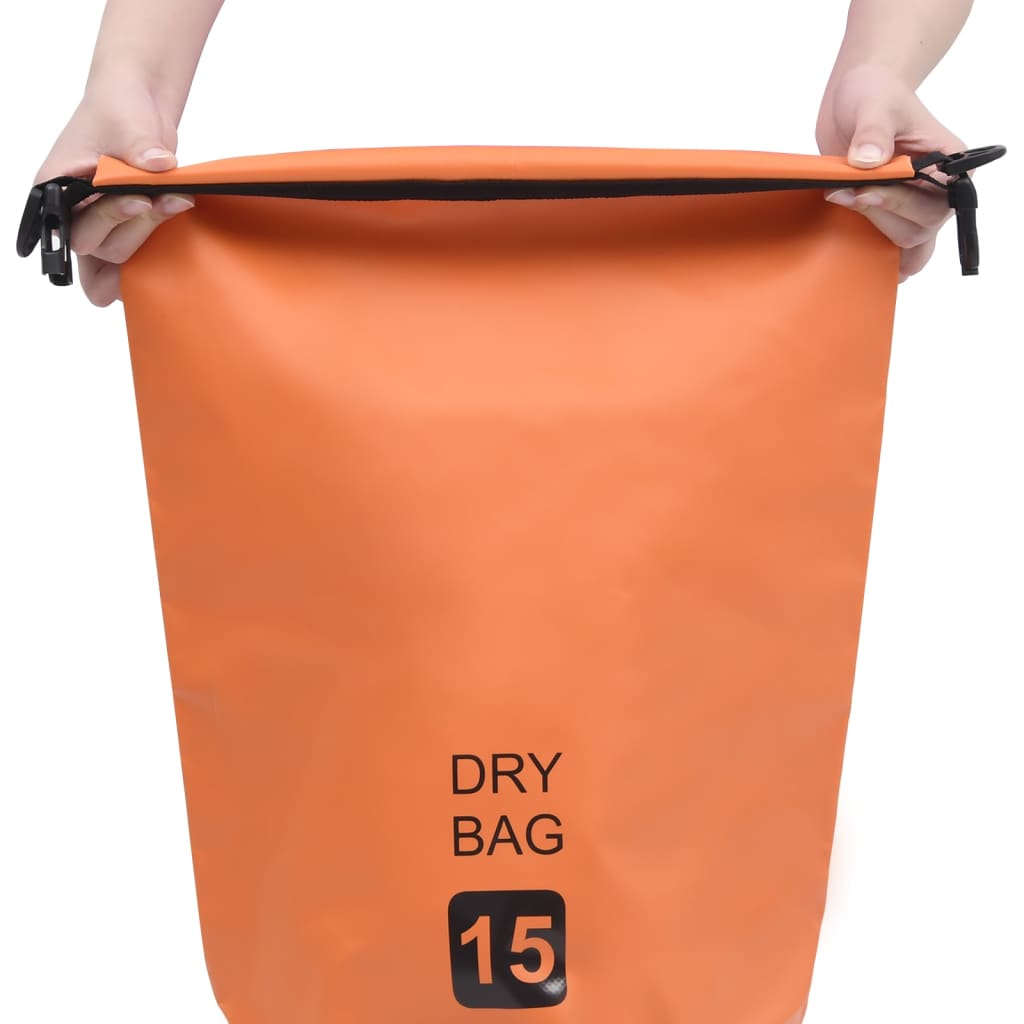 Trockensack Orange 15 L PVC