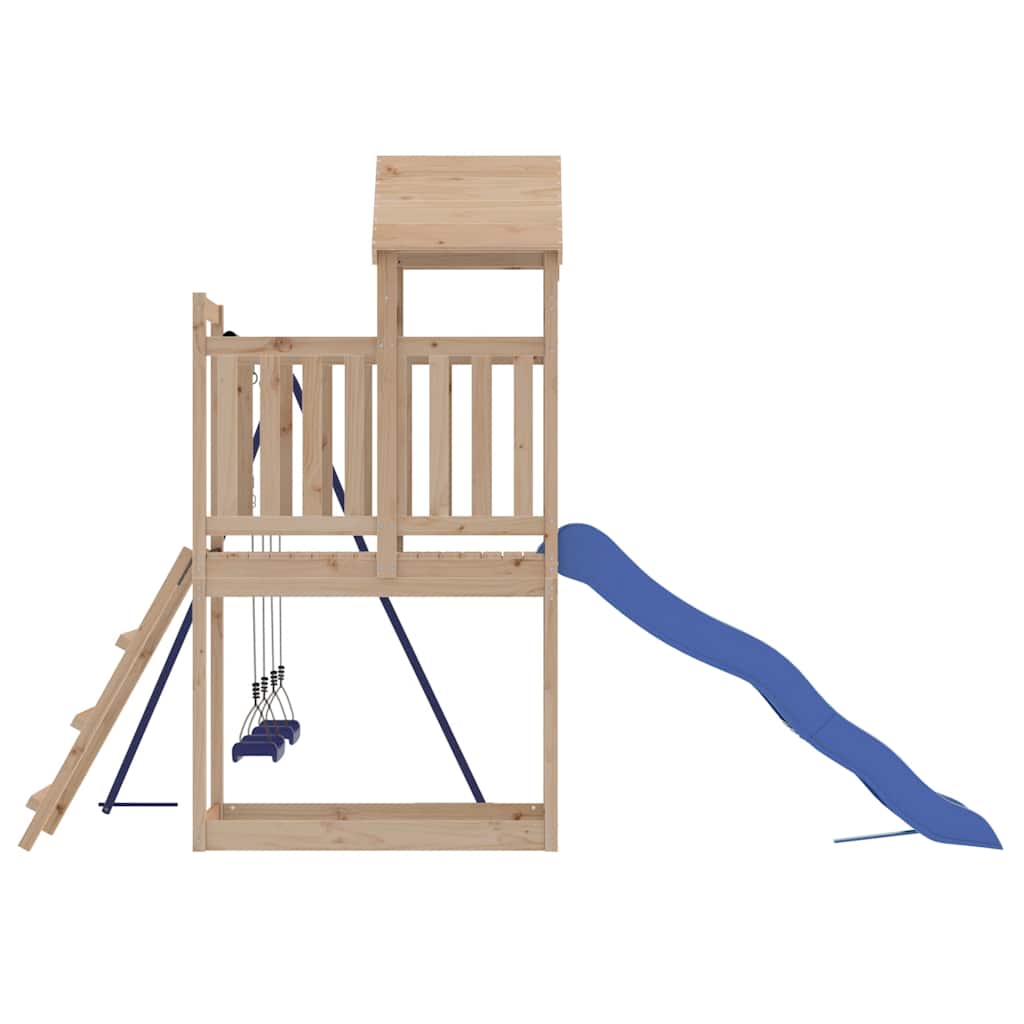 Spielturm Massivholz Kiefer