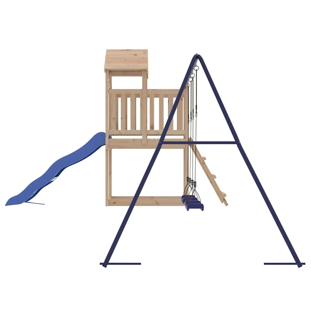 Spielturm Massivholz Kiefer
