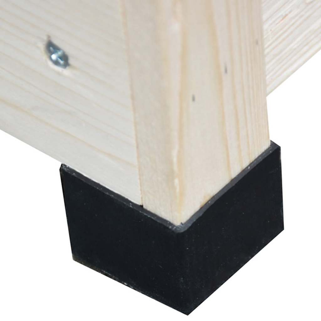 Igelhaus XL 53x65x52cm Holz Weiß