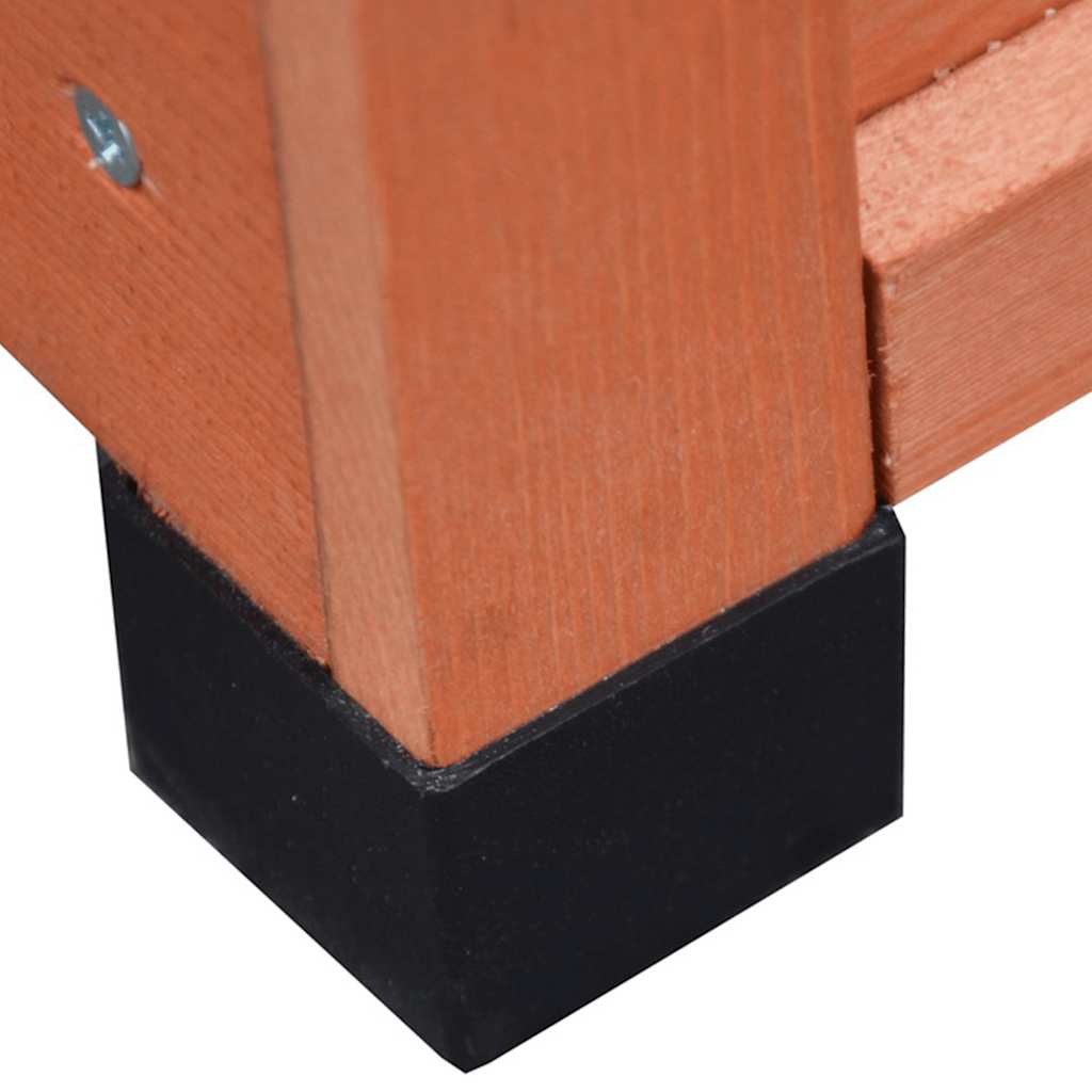 Igelhaus XL 53x65x52cm Holz Braun