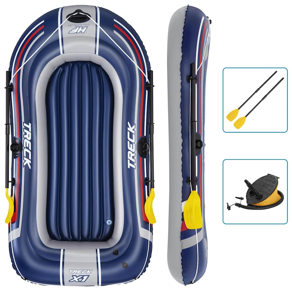 Hydro-Force Schlauchboot mit Pumpe und Rudern Blau