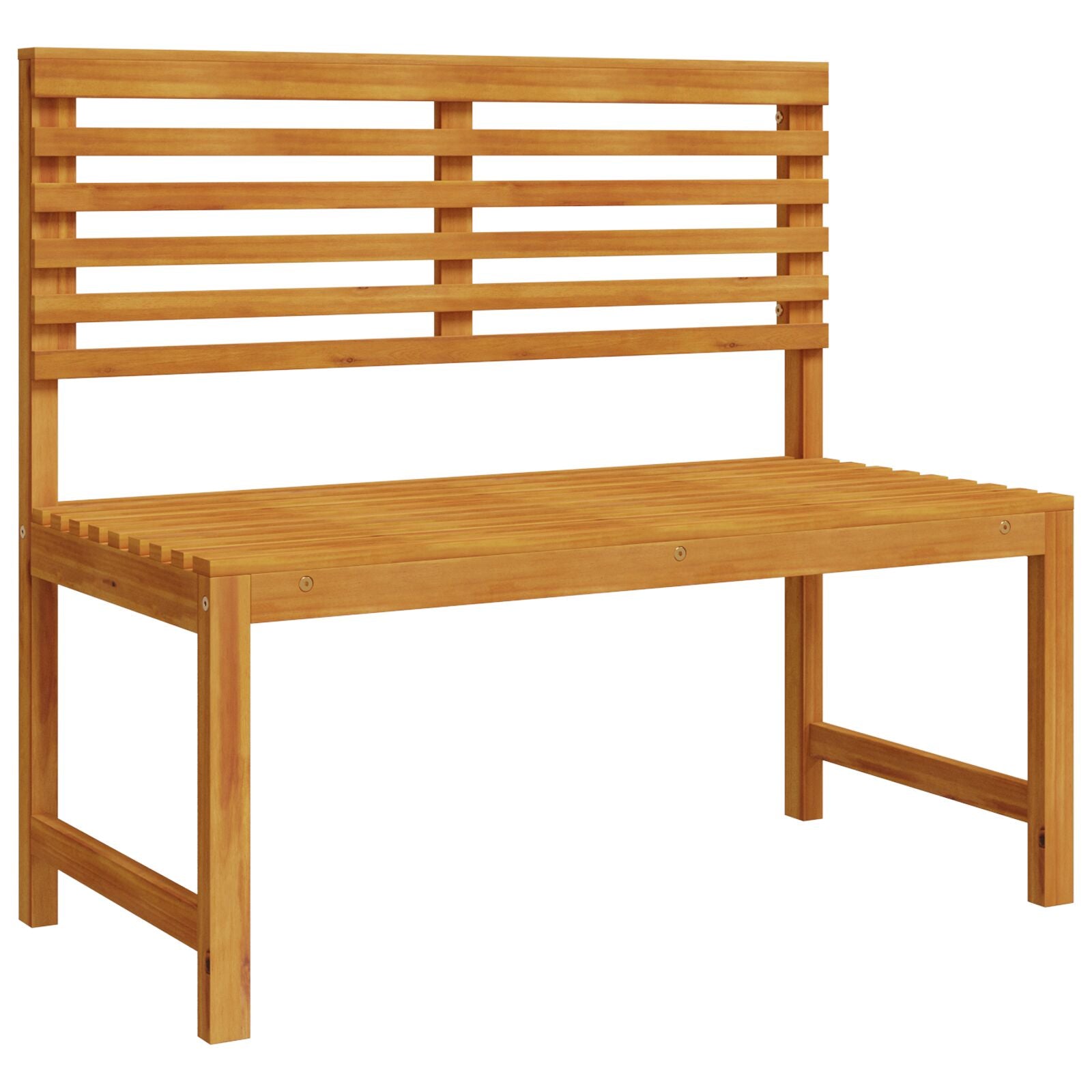 3-teiliges Garten Bistro Set aus massivem Akazienholz