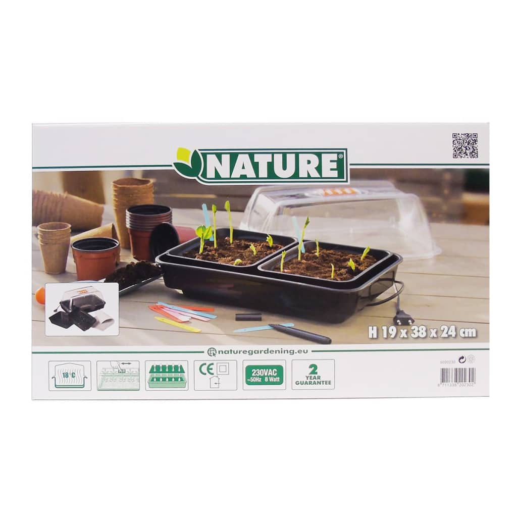 Nature Frühbeet-Box mit Heizelement