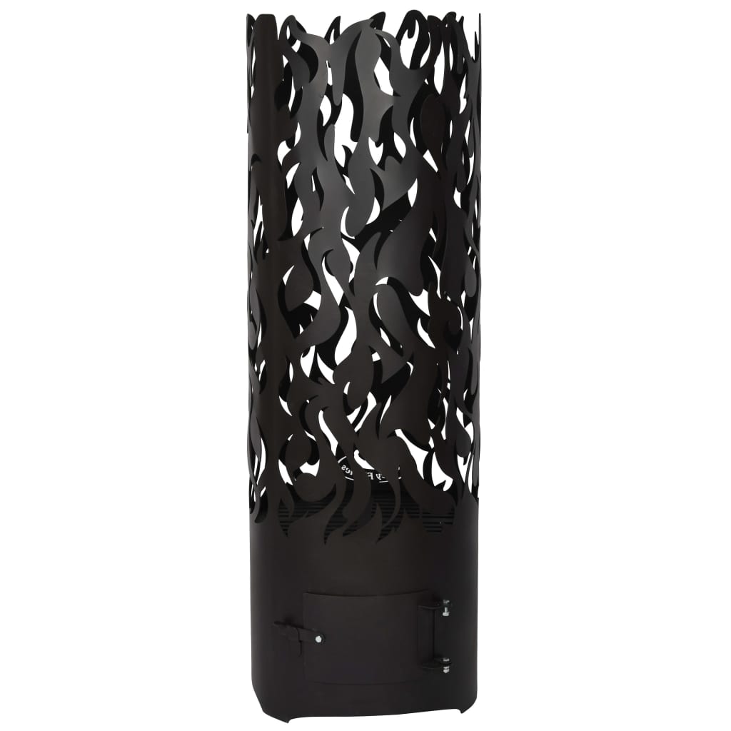 Feuerfass Flames Kohlenstoffstahl Schwarz FF408