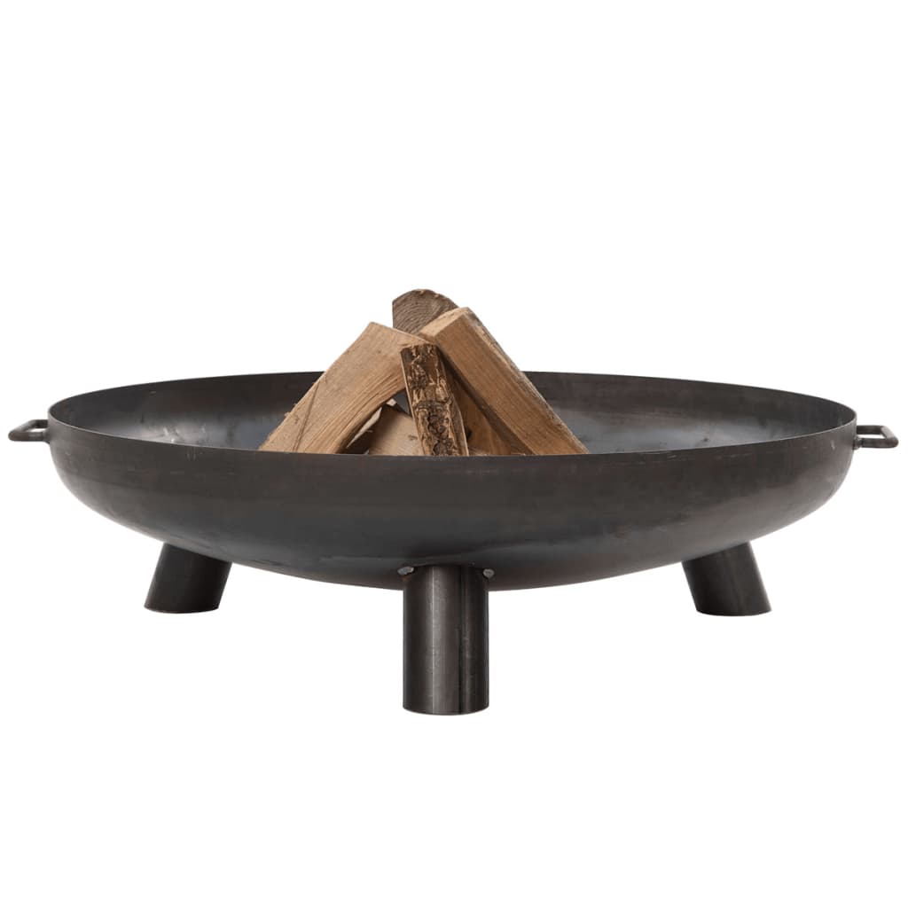 Feuerschale Salo Schwarz Stahl 80 cm 81020