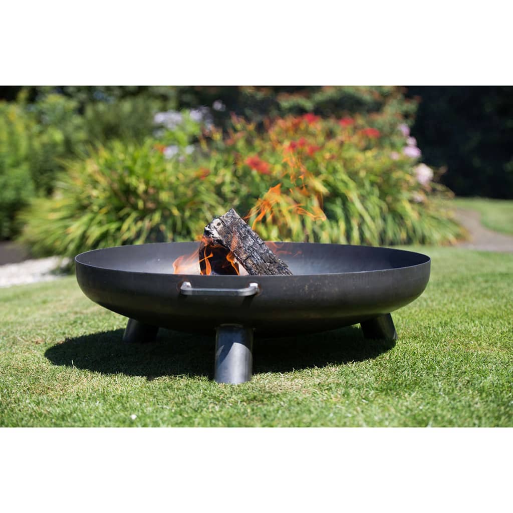 Feuerschale Salo Schwarz Stahl 80 cm 81020