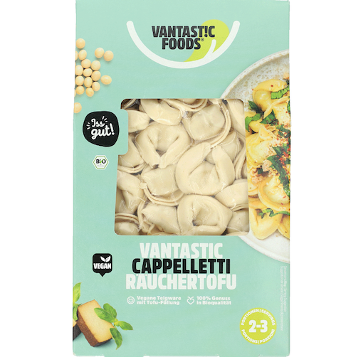 Bio-Cappelletti Räuchertofu von Vantastic Foods